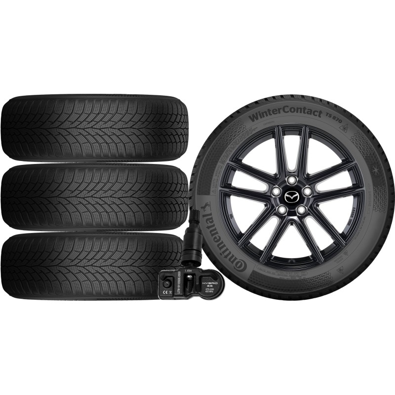 NOWE KOŁA ZIMA Mazda CX-60 Continental 235/55R19+TPMS*6 NOWE KOŁA ZIMA Mazda CX-60 Continental 235/55R19+TPMS*6