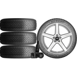 NOWE KOŁA ZIMA TOYOTA COROLLA XII 12 ZE1HE Dunlop 225/45R17+TPMS*5