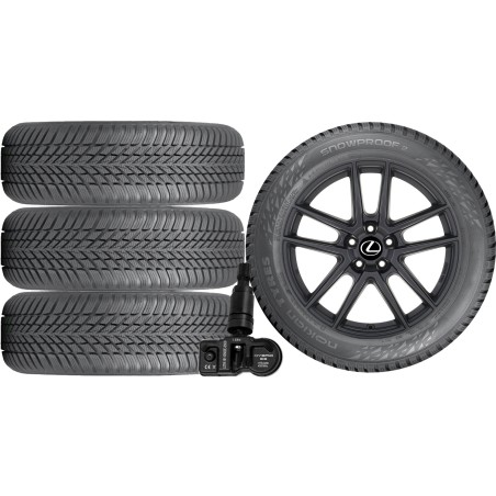 NOWE KOŁA ZIMA Lexus UX Nokian 215/60R17+TPMS*15