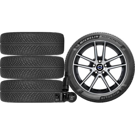 NOWE KOŁA ZIMA Volvo XC90 2 II GEN (L) Michelin 235/55R19+TPMS*37