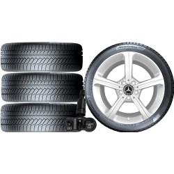 NOWE KOŁA ZIMA Mercedes CLA C118 F2CLA Continental 205/55R17+TPMS
