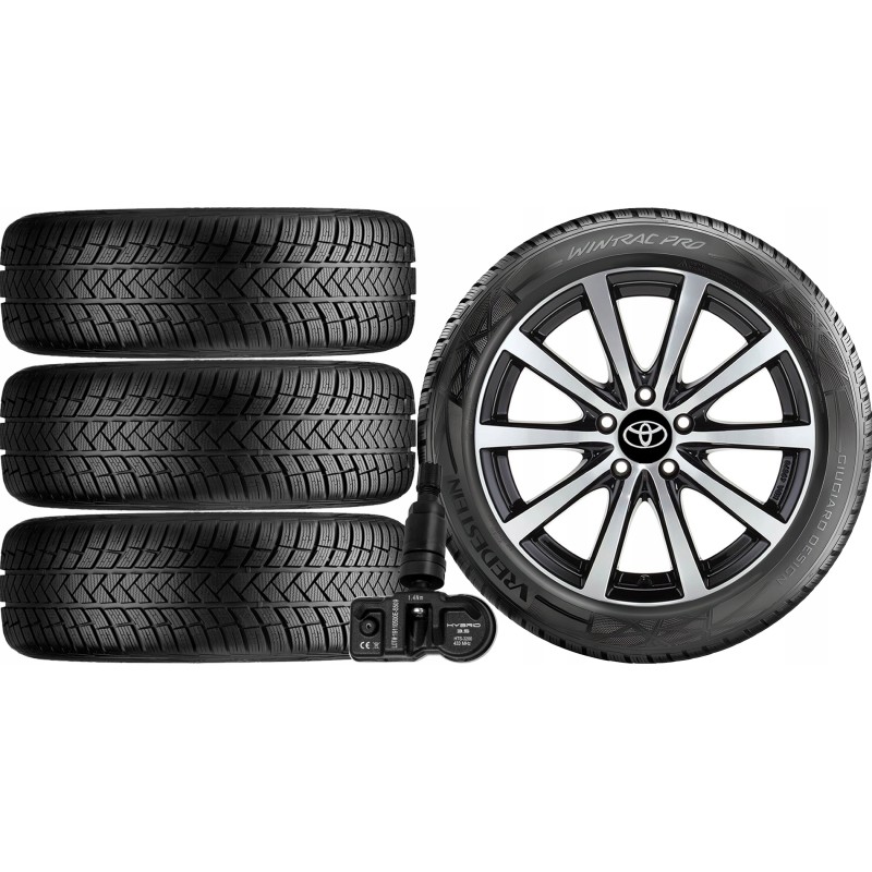 NOWE KOŁA ZIMA TOYOTA RAV 4 XA5 Vredestein 225/65R17+TPMS*11 NOWE KOŁA ZIMA TOYOTA RAV 4 XA5 Vredestein 225/65R17+TPMS*11