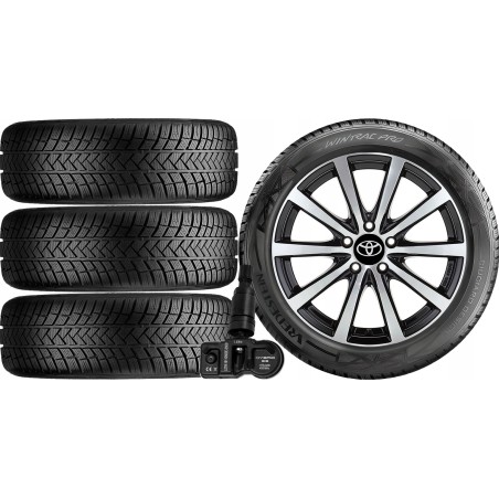 NOWE KOŁA ZIMA TOYOTA RAV 4 XA5 Vredestein 225/65R17+TPMS*11