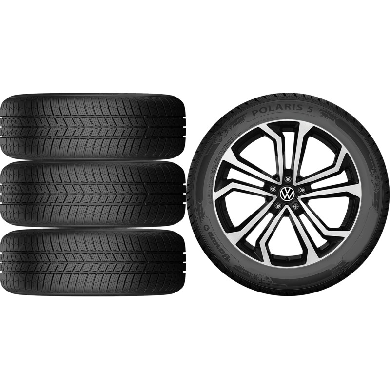 NOWE KOŁA ZIMA VW Tiguan Allspace Barum 235/55R18 NOWE KOŁA ZIMA VW Tiguan Allspace Barum 235/55R18