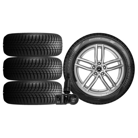 NOWE KOŁA ZIMA Mercedes CLA C118 F2CLA Bridgestone 225/45R18+TPMS*4