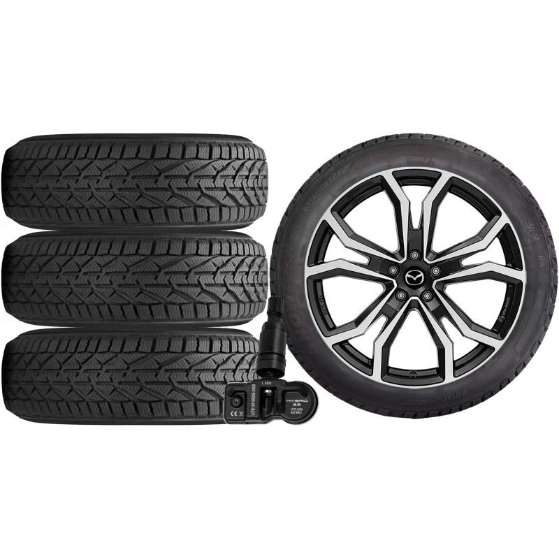 NOWE KOŁA ZIMA Mazda CX-60 Riken 235/55R19+TPMS*6 NOWE KOŁA ZIMA Mazda CX-60 Riken 235/55R19+TPMS*6