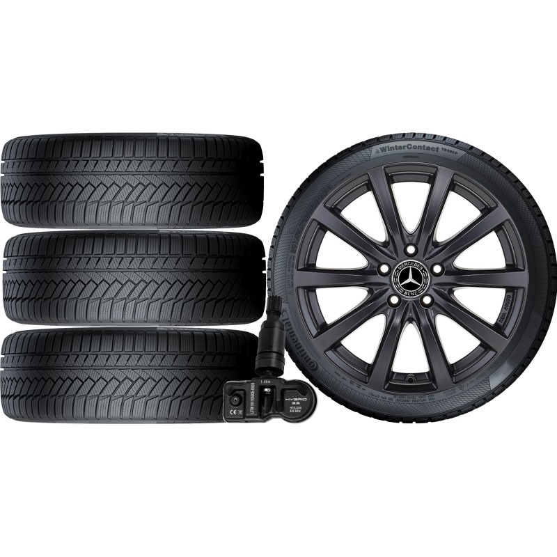 NOWE KOŁA ZIMA Mercedes E-Klasa W213 Continental 225/55R17+TPMS*18