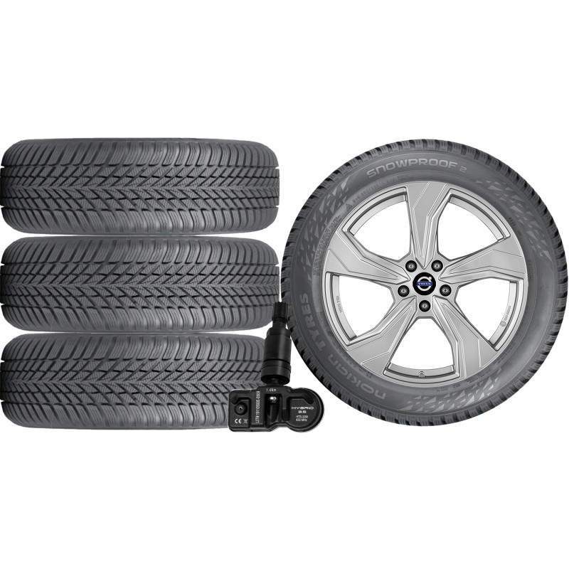 NOWE KOŁA ZIMA Volvo XC90 2 II GEN (L) Nokian 235/55R19+TPMS*10 NOWE KOŁA ZIMA Volvo XC90 2 II GEN (L) Nokian 235/55R19+TPMS*10