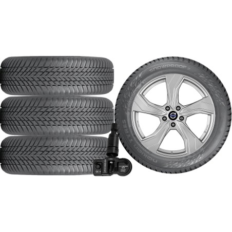 NOWE KOŁA ZIMA Volvo XC90 2 II GEN (L) Nokian 235/55R19+TPMS*10