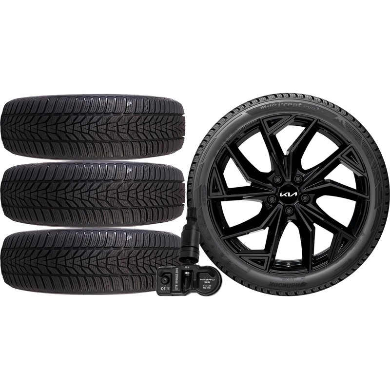 NOWE KOŁA ZIMA KIA SORENTO MQ4 Hankook 235/55R19+TPMS*18 NOWE KOŁA ZIMA KIA SORENTO MQ4 Hankook 235/55R19+TPMS*18