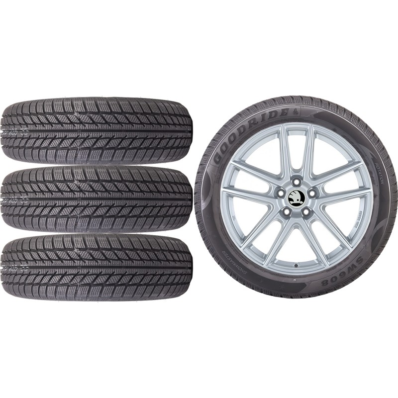 NOWE KOŁA ZIMA Skoda SuperB (3T) Goodride 235/45R18*9 NOWE KOŁA ZIMA Skoda SuperB (3T) Goodride 235/45R18*9