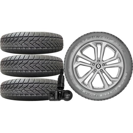 NOWE KOŁA ZIMA Renault Austral Dunlop 215/65R17+TPMS*1