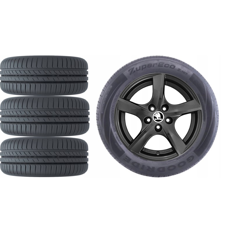 NOWE KOŁA LATO Skoda Rapid SpaceBack NH Goodride 185/60R15 NOWE KOŁA LATO Skoda Rapid SpaceBack NH Goodride 185/60R15