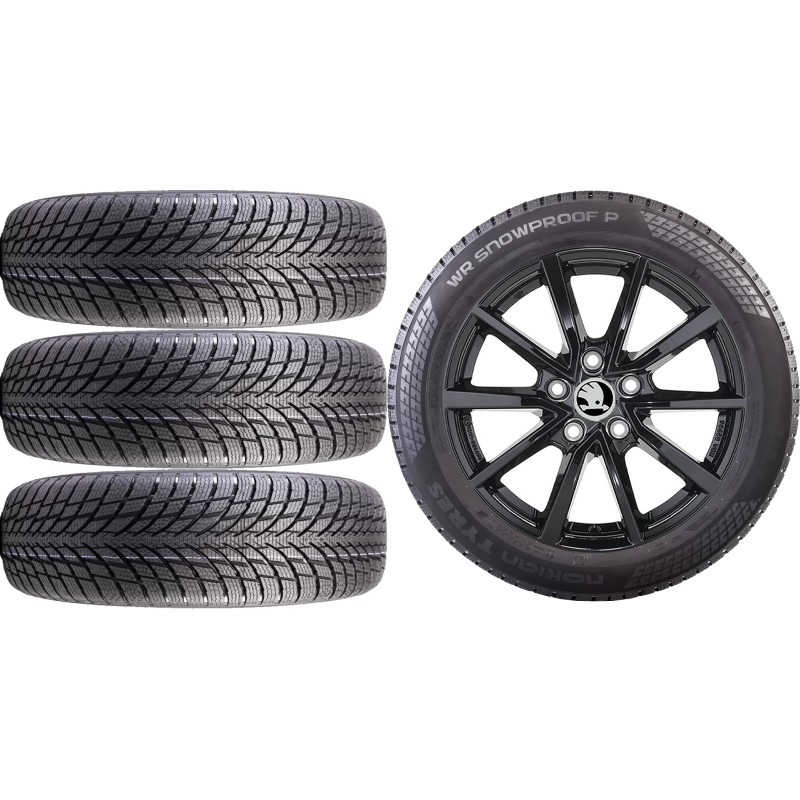 NOWE KOŁA ZIMA Skoda Octavia 4 (NX) Nokian 205/55R17*22 NOWE KOŁA ZIMA Skoda Octavia 4 (NX) Nokian 205/55R17*22