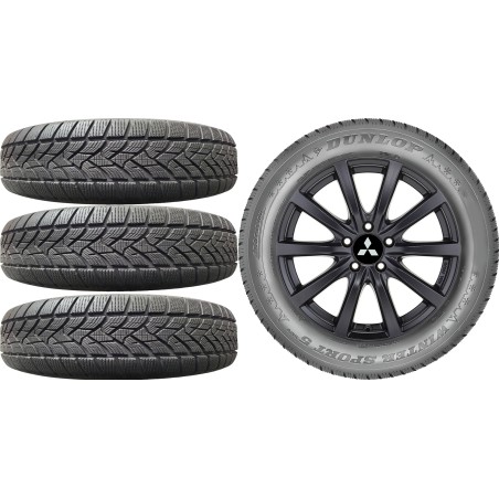 NOWE KOŁA ZIMA MITSUBISHI ASX RJB Dunlop 215/60R17*4