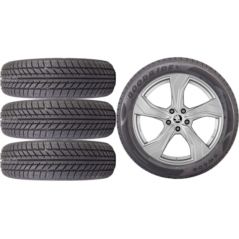 NOWE KOŁA ZIMA Skoda KaroQ Goodride 215/55R17*1 NOWE KOŁA ZIMA Skoda KaroQ Goodride 215/55R17*1