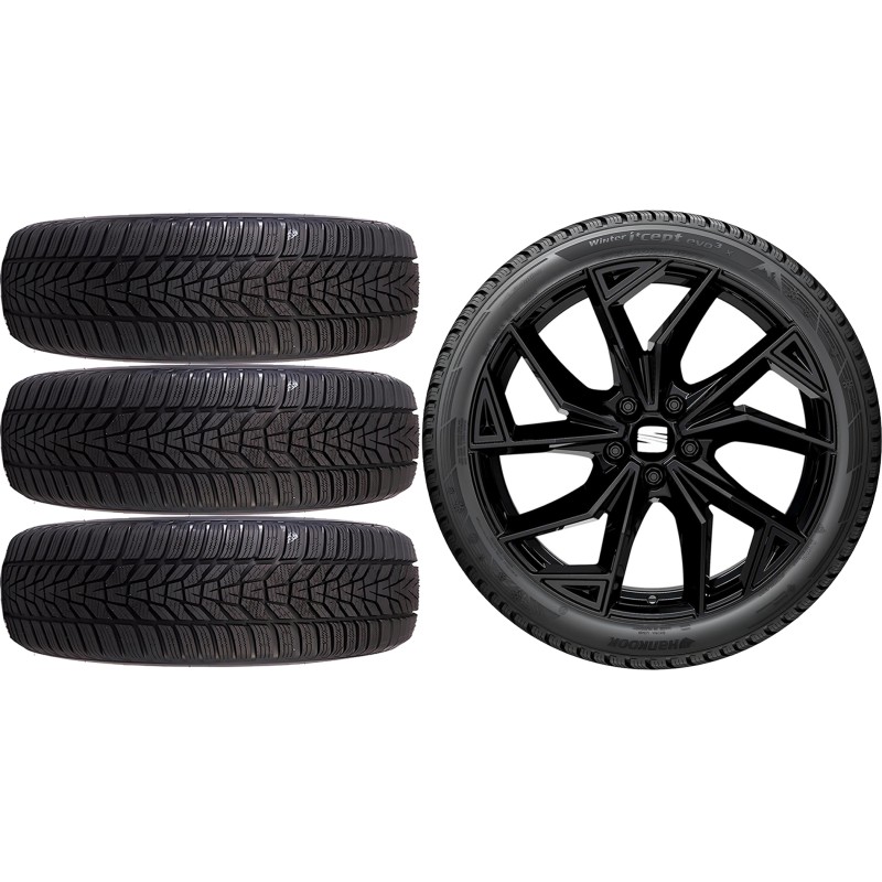 NOWE KOŁA ZIMA Seat Tarraco Hankook 215/65R17 NOWE KOŁA ZIMA Seat Tarraco Hankook 215/65R17