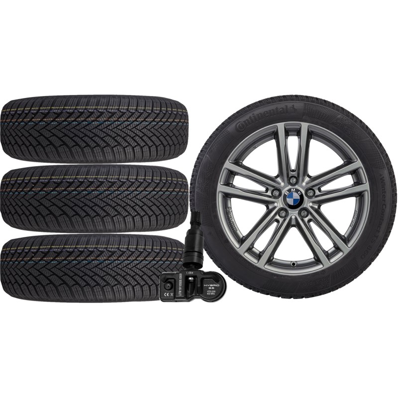 NOWE KOŁA ZIMA BMW 3 TOURING G21 G3K Continental 225/45R18+TPMS*11 NOWE KOŁA ZIMA BMW 3 TOURING G21 G3K Continental 225/45R18+TPMS*11