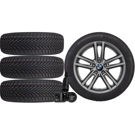 NOWE KOŁA ZIMA BMW 3 TOURING G21 G3K Continental 225/45R18+TPMS*11