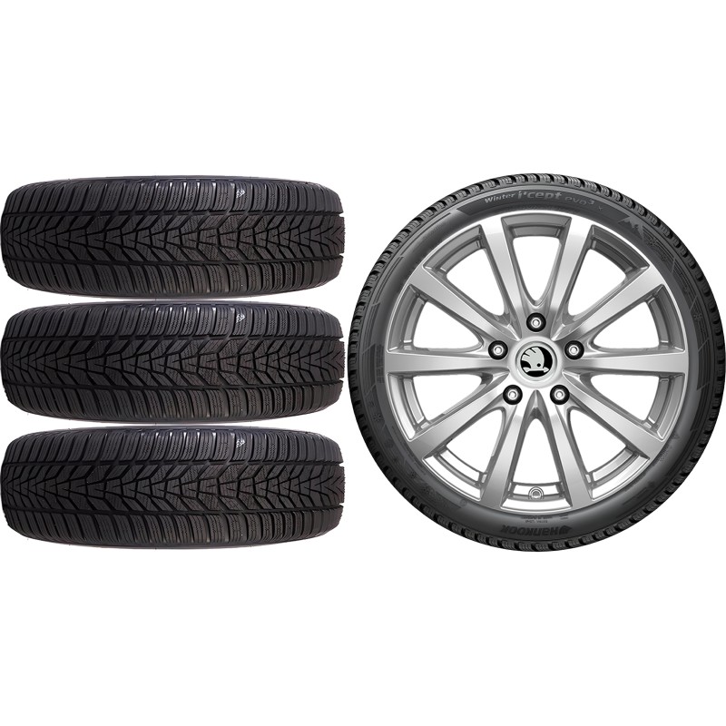 NOWE KOŁA ZIMA Skoda KodiaQ Hankook 215/65R17