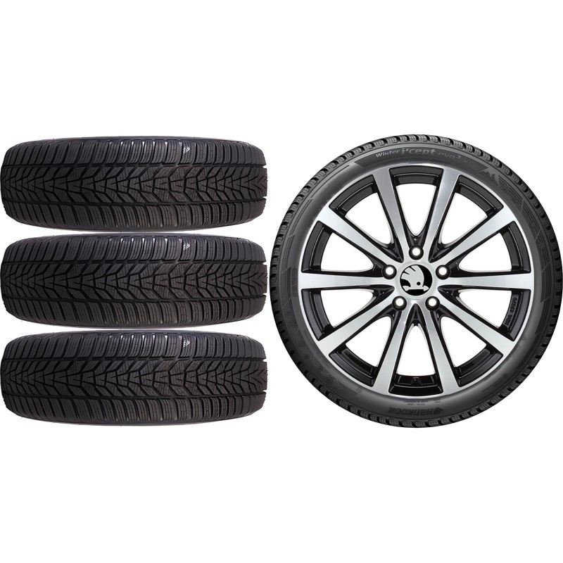 NOWE KOŁA ZIMA Skoda KodiaQ Hankook 215/65R17