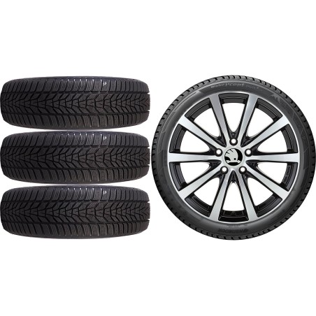 NOWE KOŁA ZIMA Skoda KodiaQ Hankook 215/65R17
