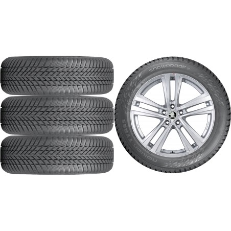 NOWE KOŁA ZIMA Skoda OCTAVIA 3 III 5E Nokian 205/55R16
