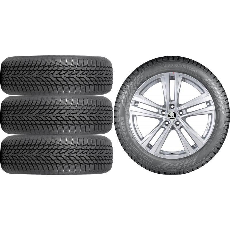 NOWE KOŁA ZIMA Skoda OCTAVIA 3 III 5E Nokian 205/55R16*1 NOWE KOŁA ZIMA Skoda OCTAVIA 3 III 5E Nokian 205/55R16*1