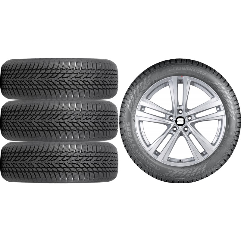 NOWE KOŁA ZIMA Seat LEON (5F) Nokian 205/55R16*1 NOWE KOŁA ZIMA Seat LEON (5F) Nokian 205/55R16*1