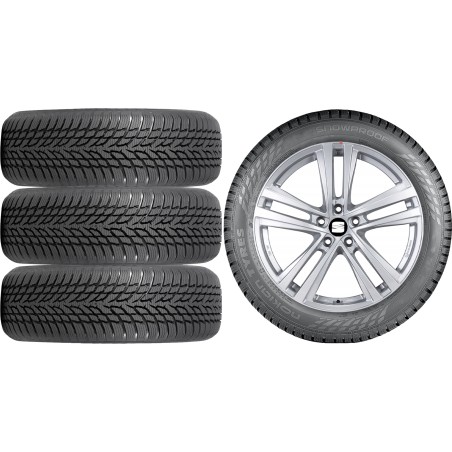 NOWE KOŁA ZIMA Seat LEON (5F) Nokian 205/55R16*1