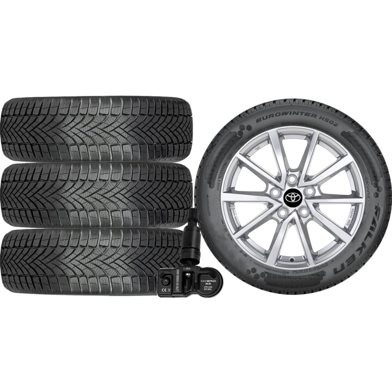 NOWE KOŁA ZIMA TOYOTA C-HR AX1T Falken 215/60R17+TPMS*19 NOWE KOŁA ZIMA TOYOTA C-HR AX1T Falken 215/60R17+TPMS*19