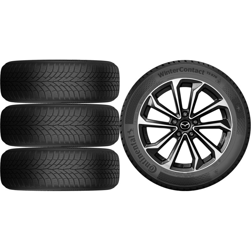 NOWE KOŁA ZIMA Mazda CX-3 (DJ1) Continental 215/50R18*8 NOWE KOŁA ZIMA Mazda CX-3 (DJ1) Continental 215/50R18*8