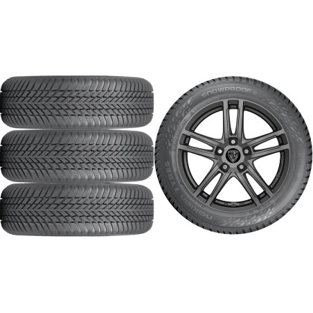 NOWE KOŁA ZIMA Peugeot 408 (F) Nokian 215/65R17*13
