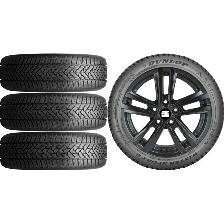 NOWE KOŁA ZIMA Seat LEON (5F) Dunlop 205/55R16*2