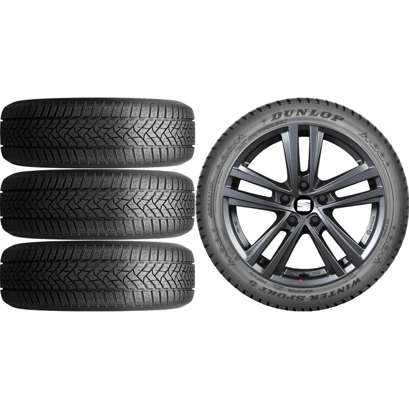 NOWE KOŁA ZIMA Seat LEON (5F) Dunlop 205/55R16*1 NOWE KOŁA ZIMA Seat LEON (5F) Dunlop 205/55R16*1