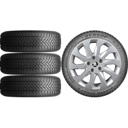 NOWE KOŁA ZIMA Skoda OCTAVIA 3 III 5E Dunlop 205/55R16*1
