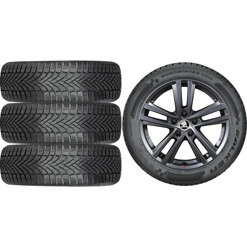 NOWE KOŁA ZIMA Skoda KAROQ Falken 205/60R16 NOWE KOŁA ZIMA Skoda KAROQ Falken 205/60R16