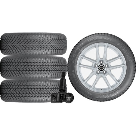 NOWE KOŁA ZIMA Nissan QASHQAI (J12) Nokian 215/65R17+TPMS*17