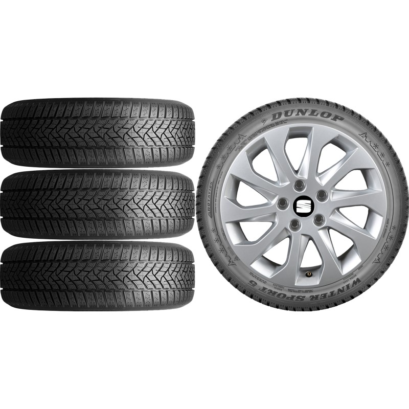 NOWE KOŁA ZIMA Seat Leon 2 II 1P Dunlop 205/55R16*1 NOWE KOŁA ZIMA Seat Leon 2 II 1P Dunlop 205/55R16*1