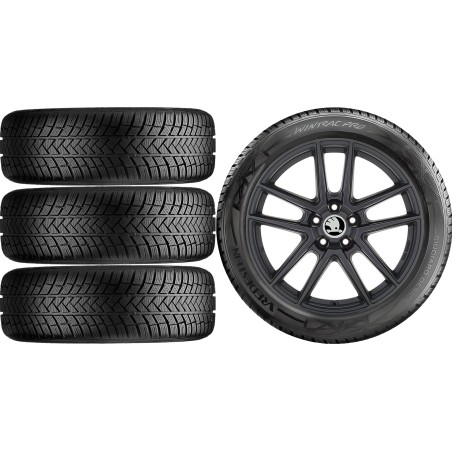 NOWE KOŁA ZIMA Skoda SuperB (3T) Vredestein 235/45R18*7