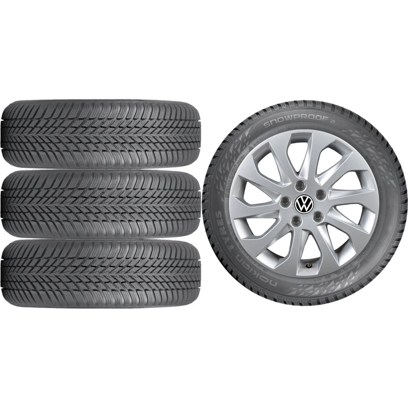 NOWE KOŁA ZIMA VW Golf 6 VI Nokian 205/55R16*1