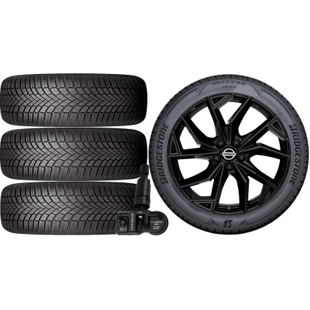 NOWE KOŁA ZIMA Nissan QASHQAI (J12) Bridgestone 235/55R18+TPMS*9