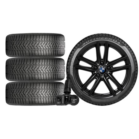 NOWE KOŁA ZIMA BMW 3 TOURING G21 G3K Pirelli 225/45R18+TPMS*11