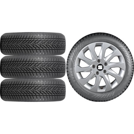 NOWE KOŁA ZIMA Seat Leon 2 II 1P Nokian 205/55R16*3
