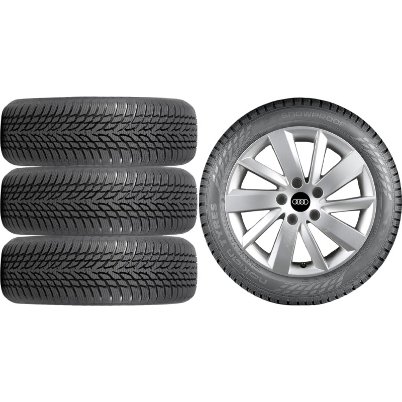 NOWE KOŁA ZIMA Audi A3 GY 8Y0 Nokian 205/55R16*1 NOWE KOŁA ZIMA Audi A3 GY 8Y0 Nokian 205/55R16*1