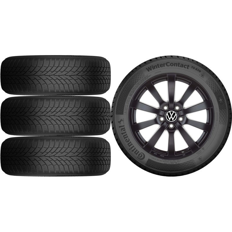 NOWE KOŁA ZIMA VW TAIGO (CS) Continental 205/50R17 NOWE KOŁA ZIMA VW TAIGO (CS) Continental 205/50R17