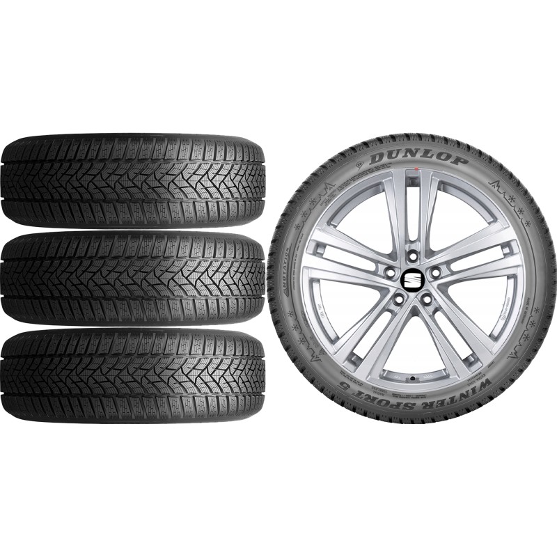NOWE KOŁA ZIMA Seat LEON (5F) Dunlop 205/55R16