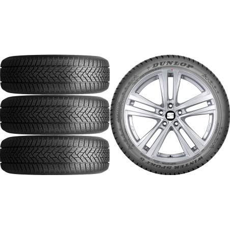 NOWE KOŁA ZIMA Seat LEON (5F) Dunlop 205/55R16