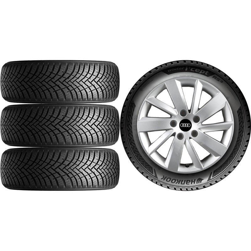 NOWE KOŁA ZIMA Audi A3 GY 8Y0 Hankook 205/55R16 NOWE KOŁA ZIMA Audi A3 GY 8Y0 Hankook 205/55R16