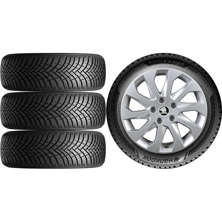 NOWE KOŁA ZIMA Skoda OCTAVIA 3 III 5E Hankook 205/55R16*2